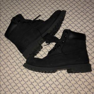 Men black timberlands